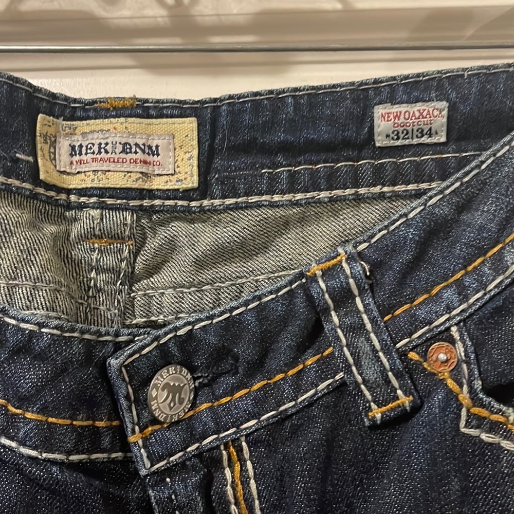 MEK Oaxaca Boot Cut Jeans - size 32W 34L. NEW without tags.